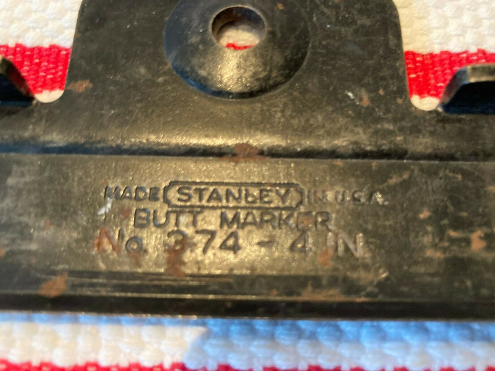 Vintage Stanley BUTT MARKER No. 374 - 4 IN. Sharp!
