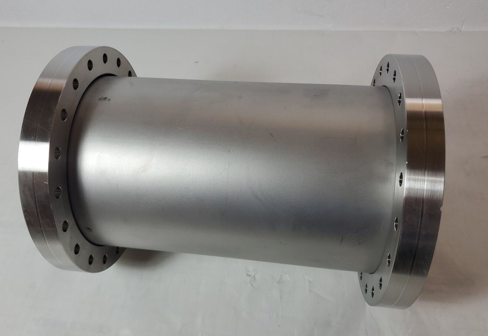 8" Conflat Flange to 2.75" Conflat Reducing Tee ~11" Long - Vacuum Stainless