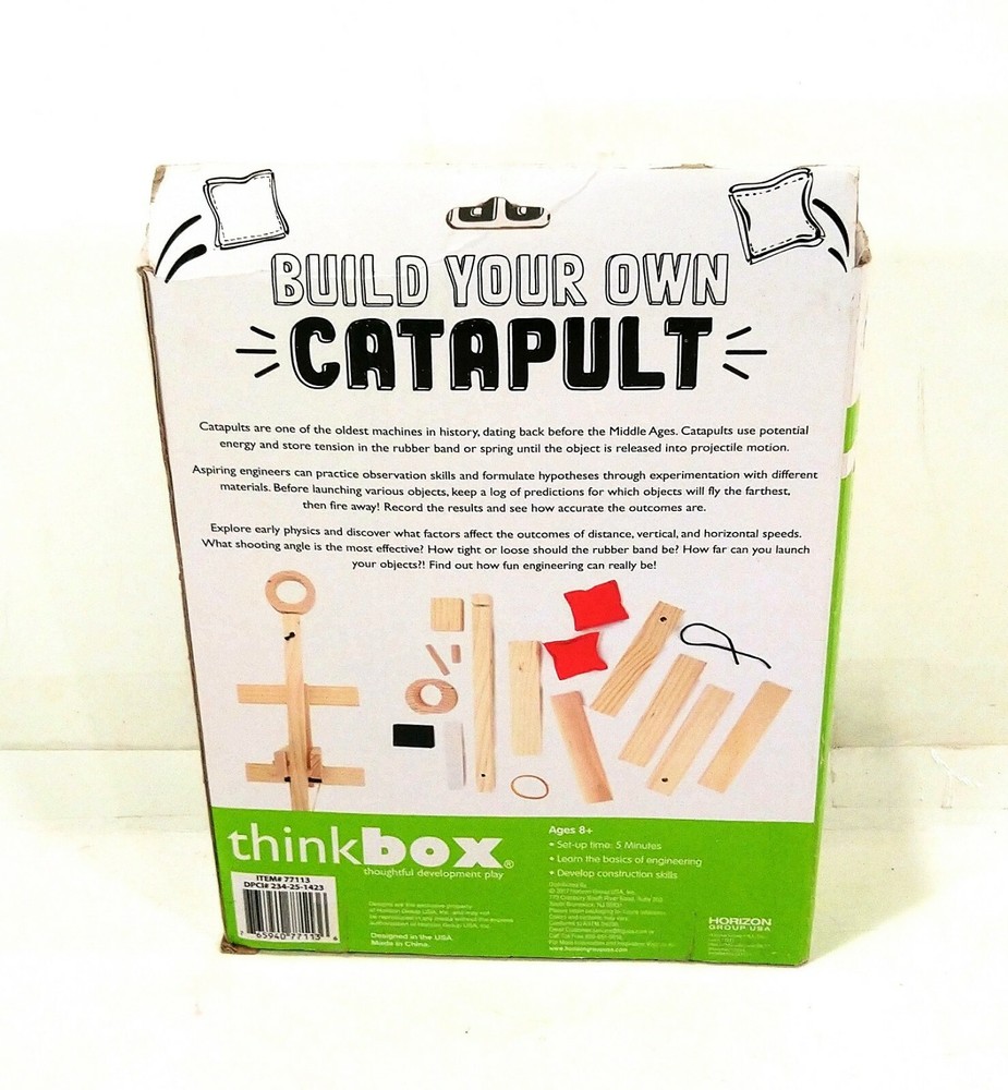 Think Box Build Your Own Catapult