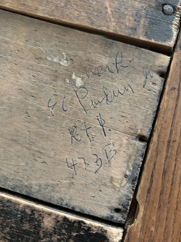 Antique Buckboard Wagon Bench Seat