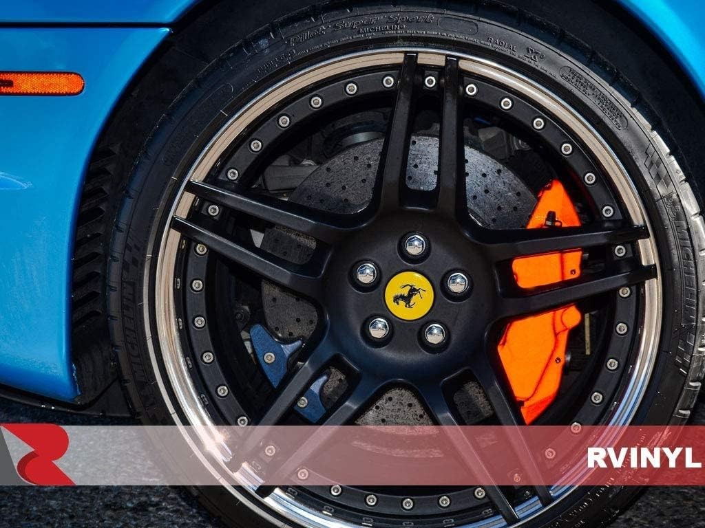 3M Caliper Wraps Reflective Vinyl High Heat Temperature Film, Gloss Finish Vinyl