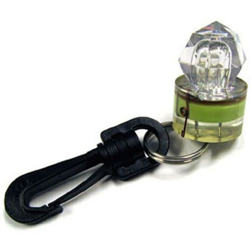 Trident Mini Water Activated LED Clip-On Green Flashing Light