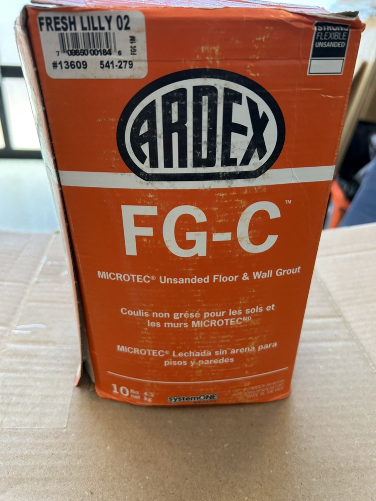 ardex microtec floor and wall grout
