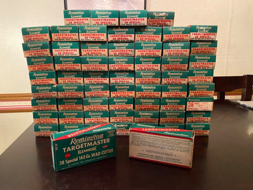 [antique Remington Kleanore 38special targetmaster empty ammunition box]