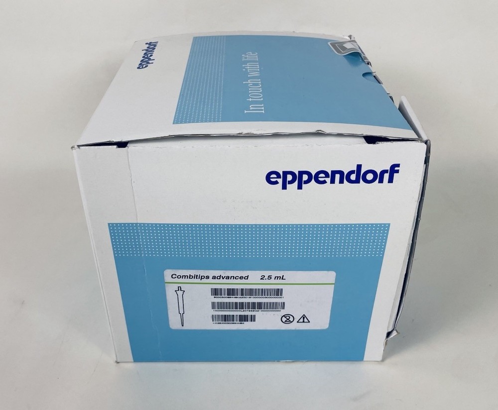 Eppendorf 2.5mL Combitips Advanced Pipette Tips 100/box 0030089448