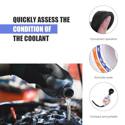 High Accuracy Dial Coolant Hydrometer Tester for Antifreeze