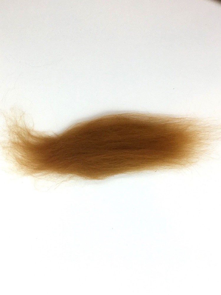 Merino Wool Top Roving Cinnamon Spice Brown