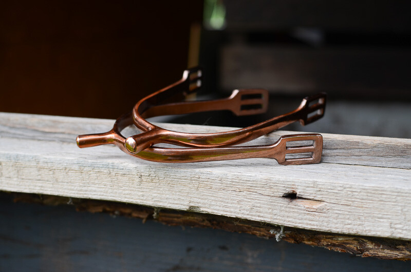 Rose Gold English Spurs
