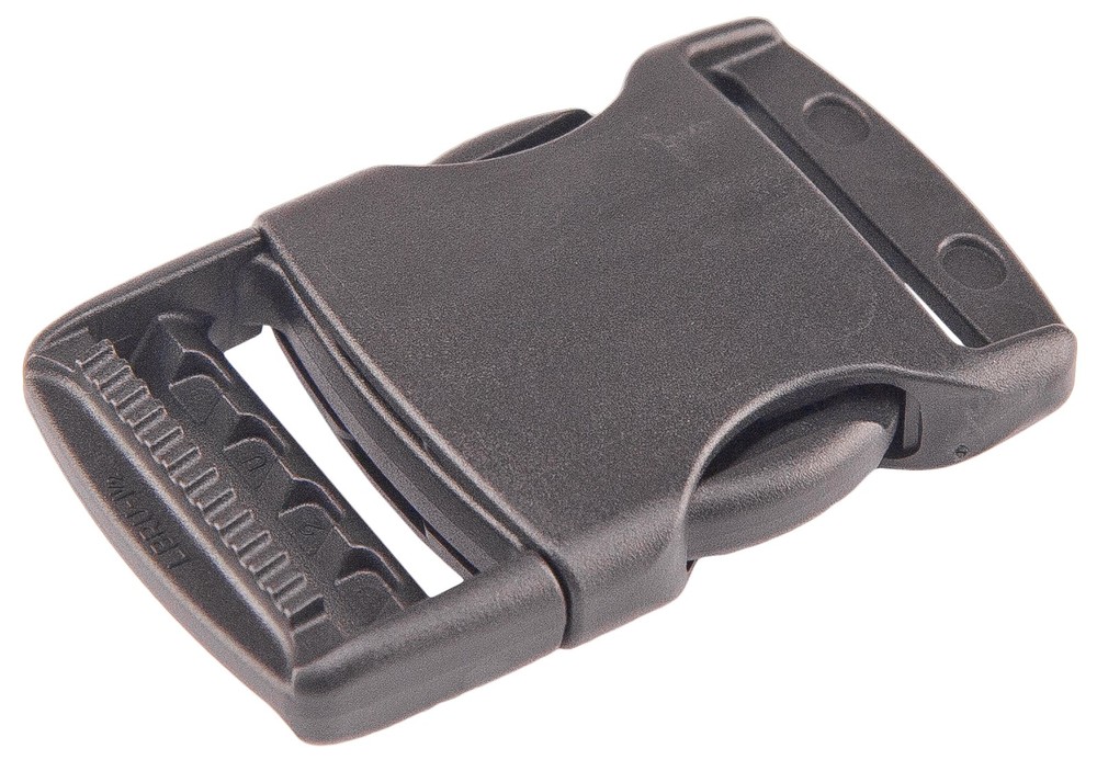 1 1/2 Inch YKK Flat Side Release Plastic Buckles, 100 Pack