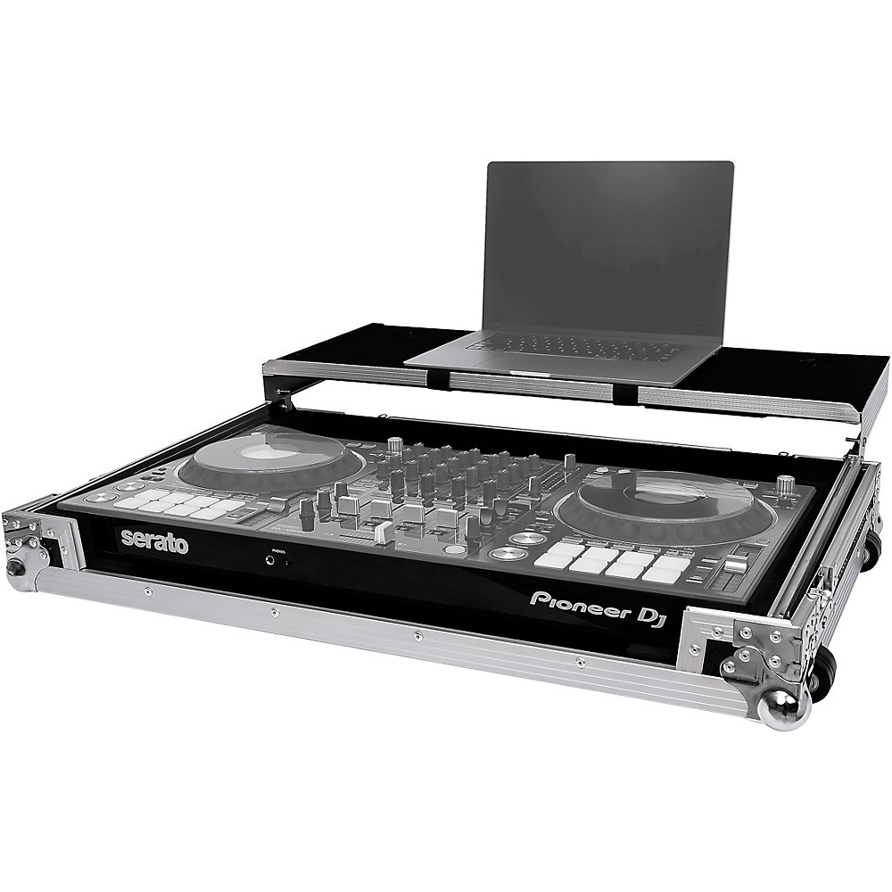 Headliner Flight Case For DDJ-FLX10 With Laptop Platform & Wheels