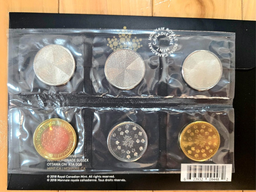 2018 RCM Special Edition R&D Security Test Token Set (6 Coins)