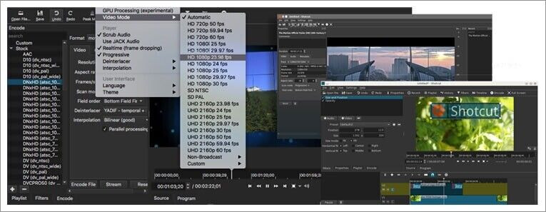 Shotcut Professional HD Video Editing Software Suite - for Windows USB or DVD