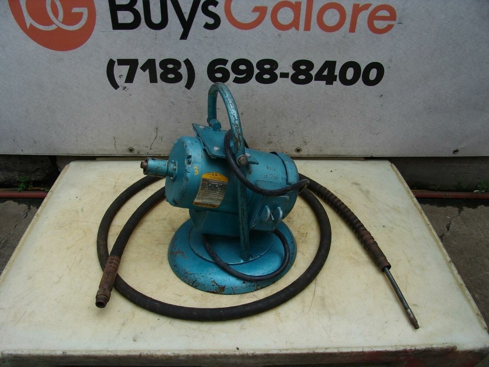 Baldor 1.5 HP Flexible Shaft Grinder Buffer Mint Condition  #3