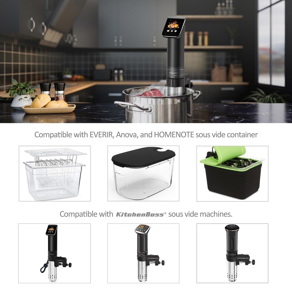 Sous Vide Bracket Clamp Replacement: Sous Vide Cooker Fixing Bracket, Compati...