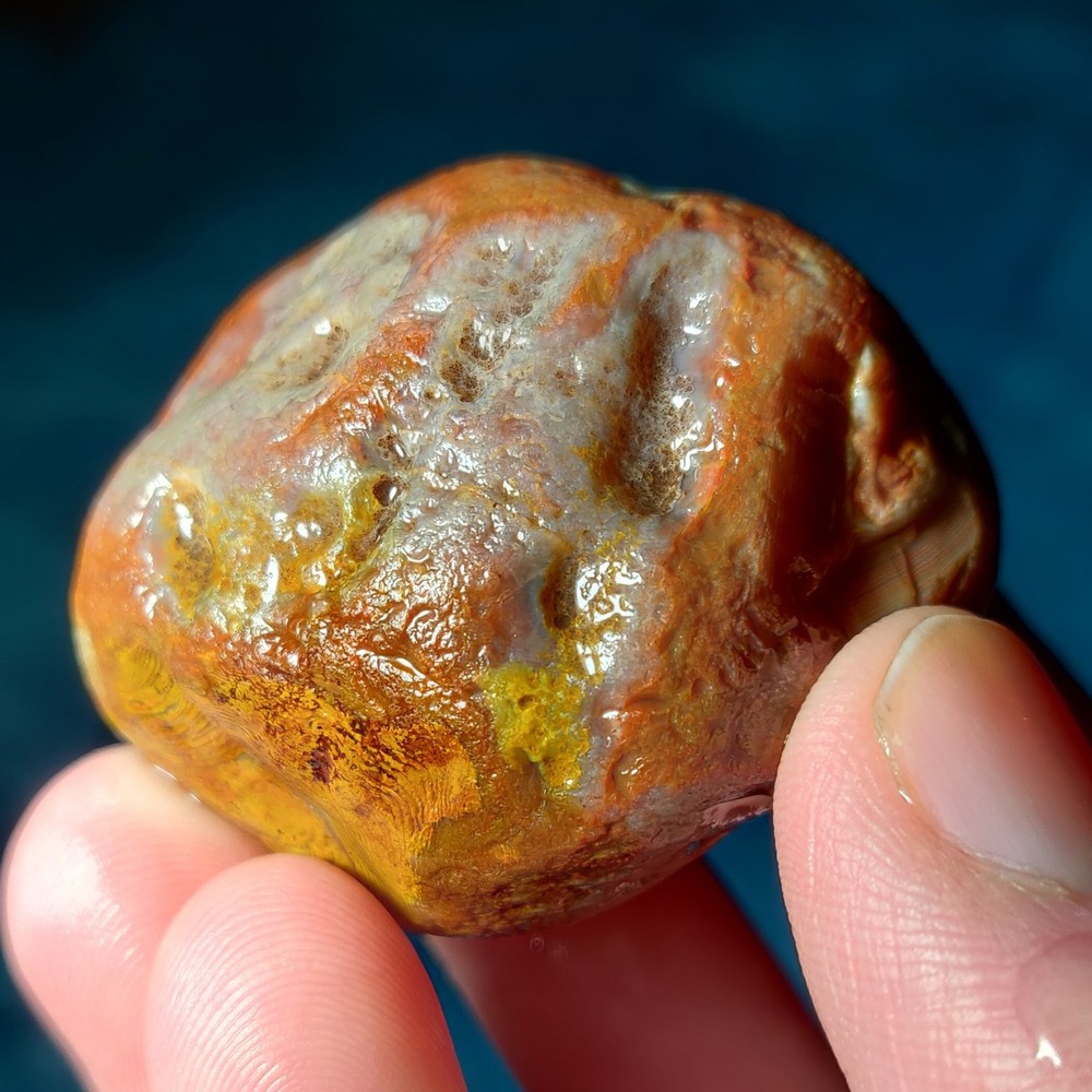 Lake Superior Agate 2.76 Oz Rough Gemstone Minnesota