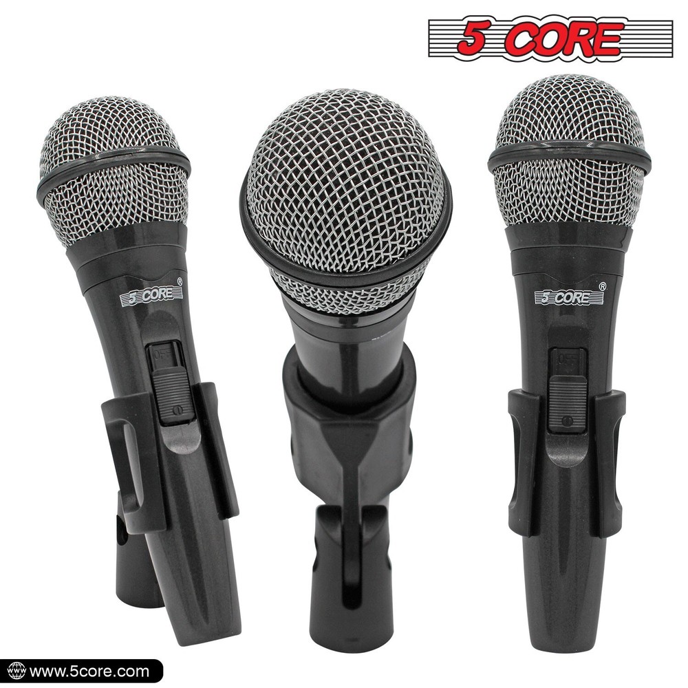 5Core Premium Vocal Dynamic Cardioid Handheld Microphone Unidirectional Mic
