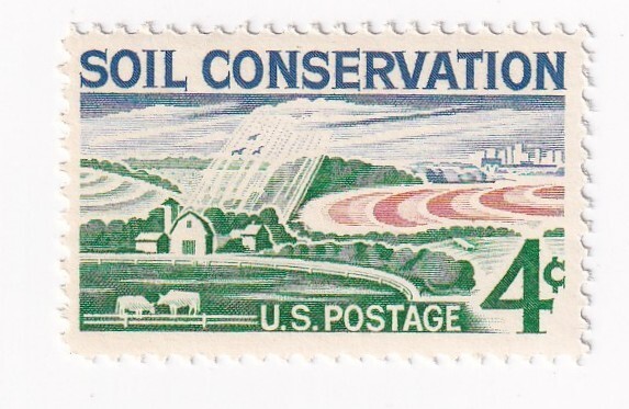 STAMP US SCOTT 1133 "Soil Conservation" 4 CENT 1959 MNH
