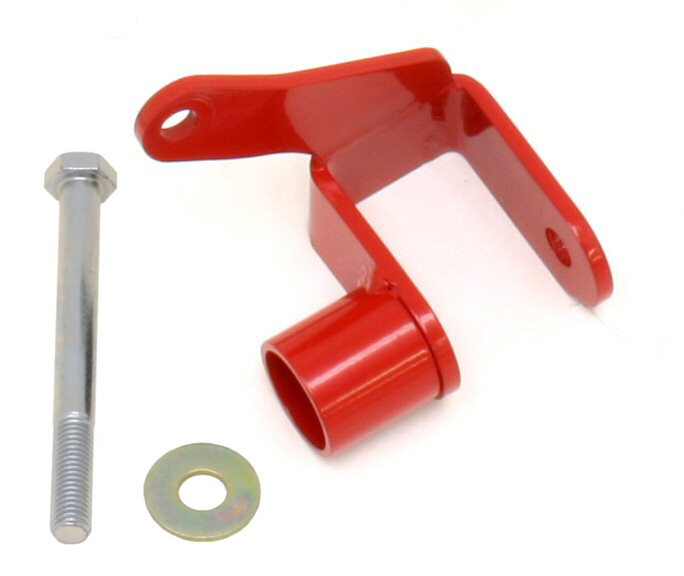BMR PHR008R Red 05-14 Mustang Panhard Rod Relocation Bracket