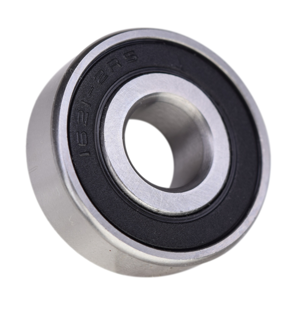 (10 Each) 1621-2RS Sealed Radial Ball Bearing 1/2 ID X 1-3/8 OD X 7/16 Wide