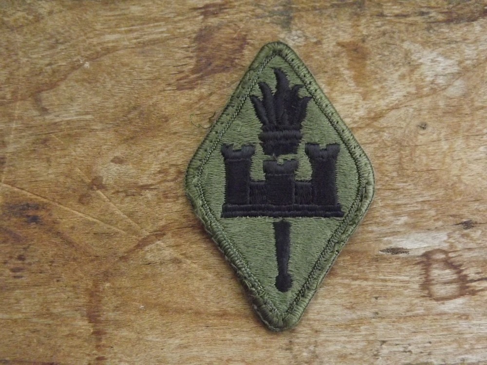 Army Engineer Center & School Patch, Subdued - INV# C1572