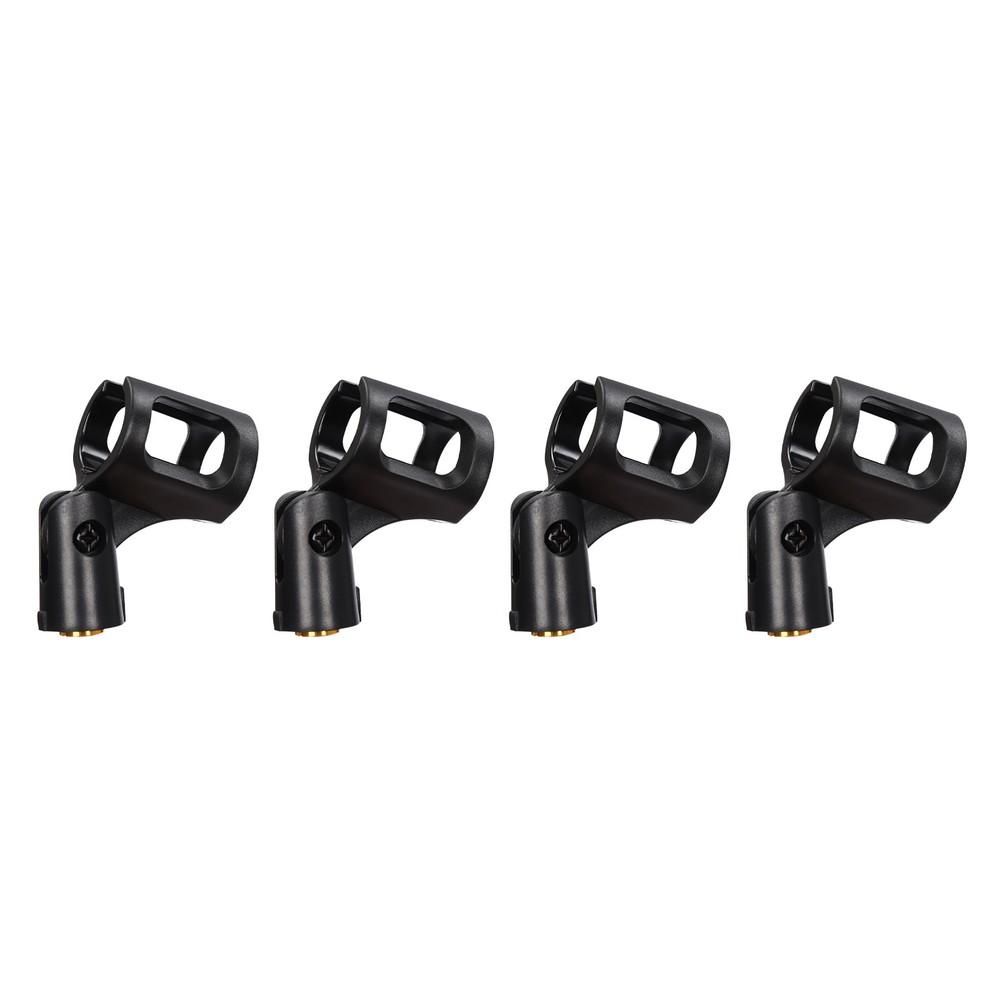 4*Universal Microphone Clip Holder Microphone Clips Microphone Mic Clip Holders