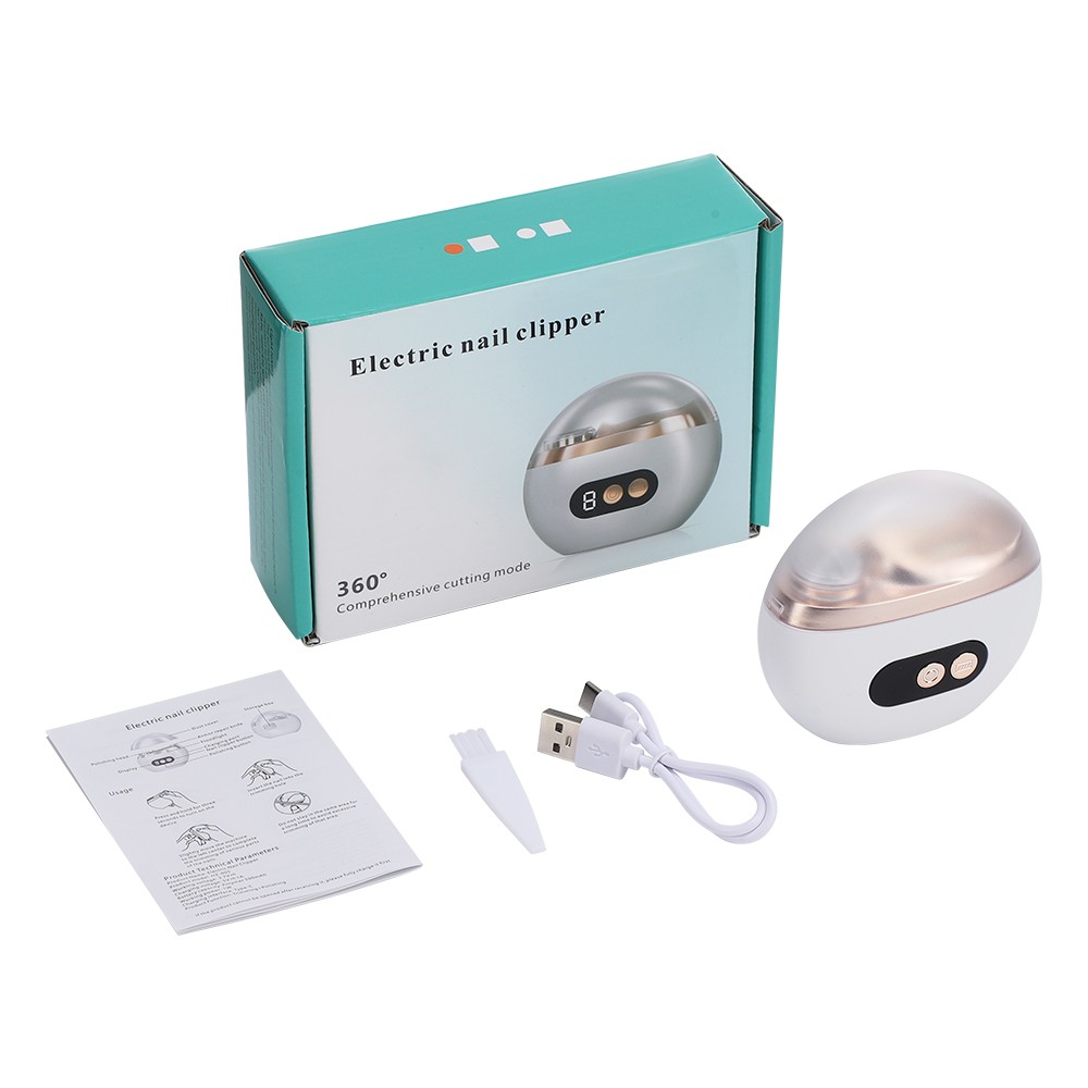 Electric Toe Nail Clippers For Thick Nails Nail Trimmer Cutter Usb Rechargeable