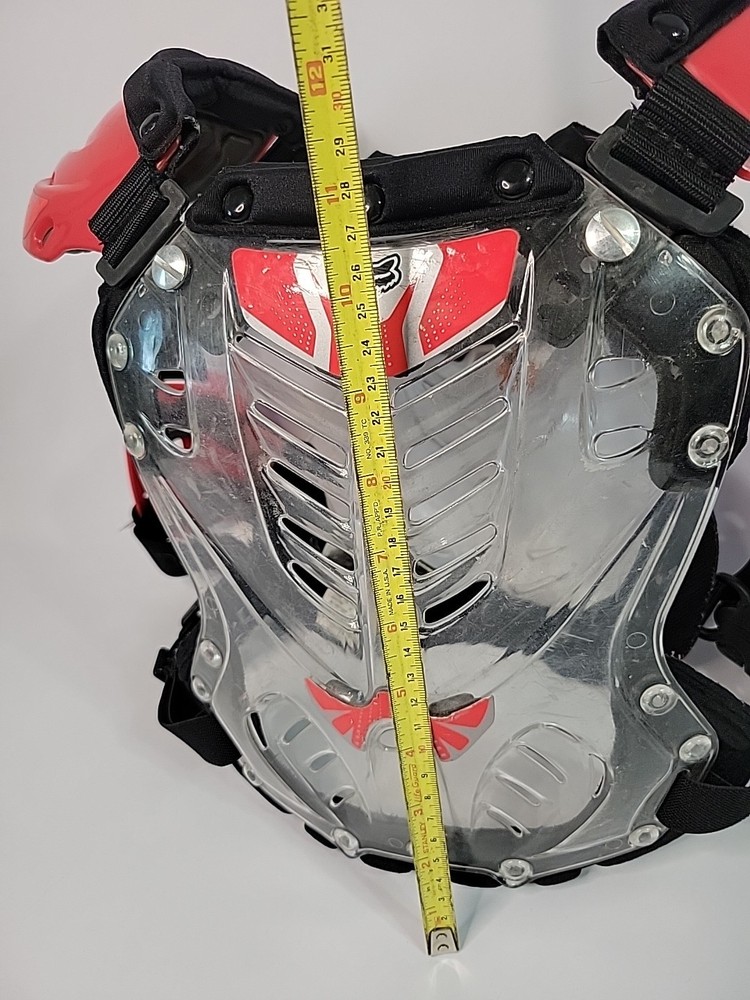 Fox Racing Chest Protector Youth Small - Red