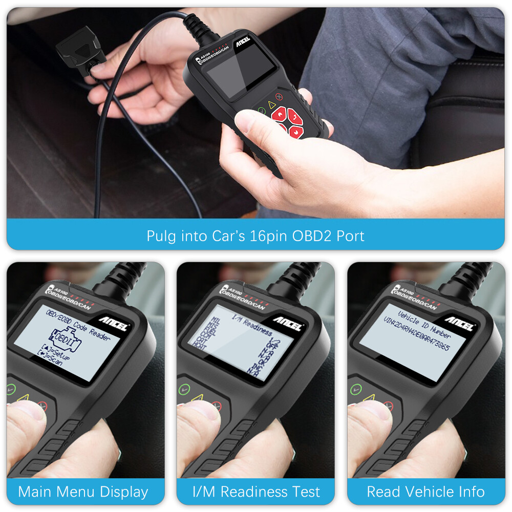 Car Diagnostic Tool Code Reader Automotive Engine Light Reset Tool Freeze Frame