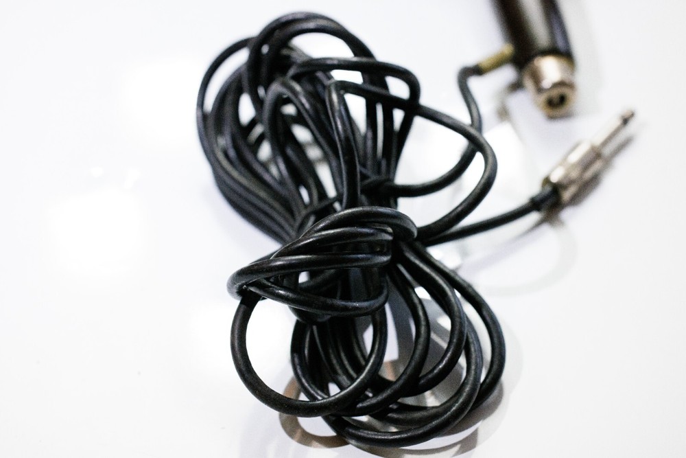 Vtg 1940's Machine Age Webcor Microphone Not tested