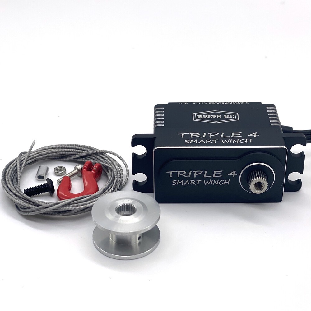 Reef's RC REEFS79 Triple4 Smart Winch or Steering Servo