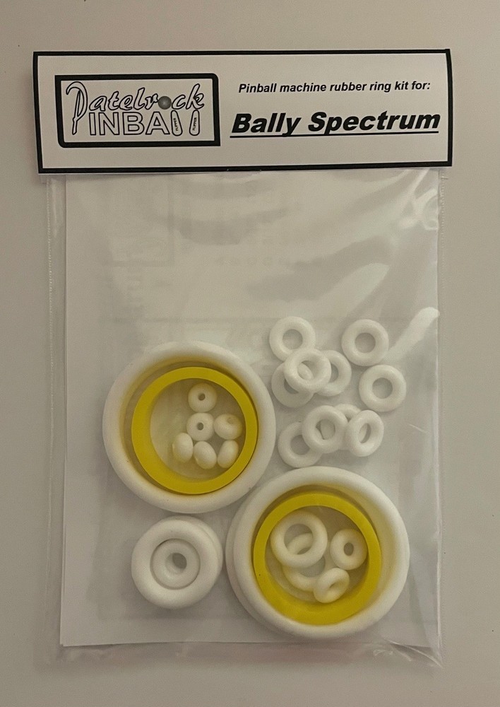 1982 Bally Spectrum Pinball Machine Rubber Ring Kit