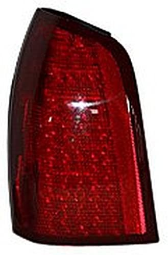 Left Tail Light Assembly Compatible with 2000-2005 Cadillac Deville Driver Side