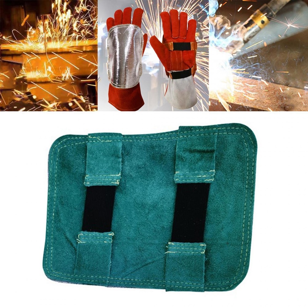 Aluminized Back Welding Hand Pad Fireproof Gloves Pad Welding Hand Pad