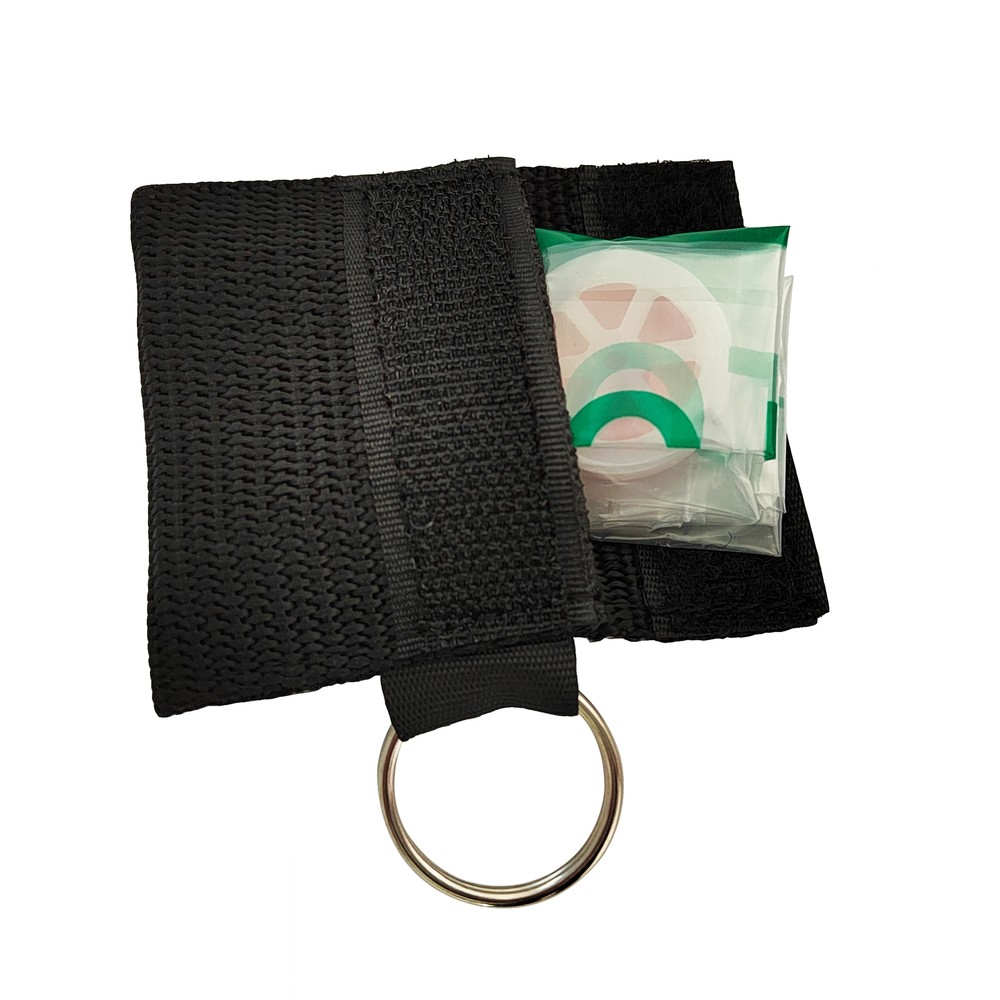 12 CPR Face Shield Keychain CPR Face Shield with Filter First Aid Resus Shield