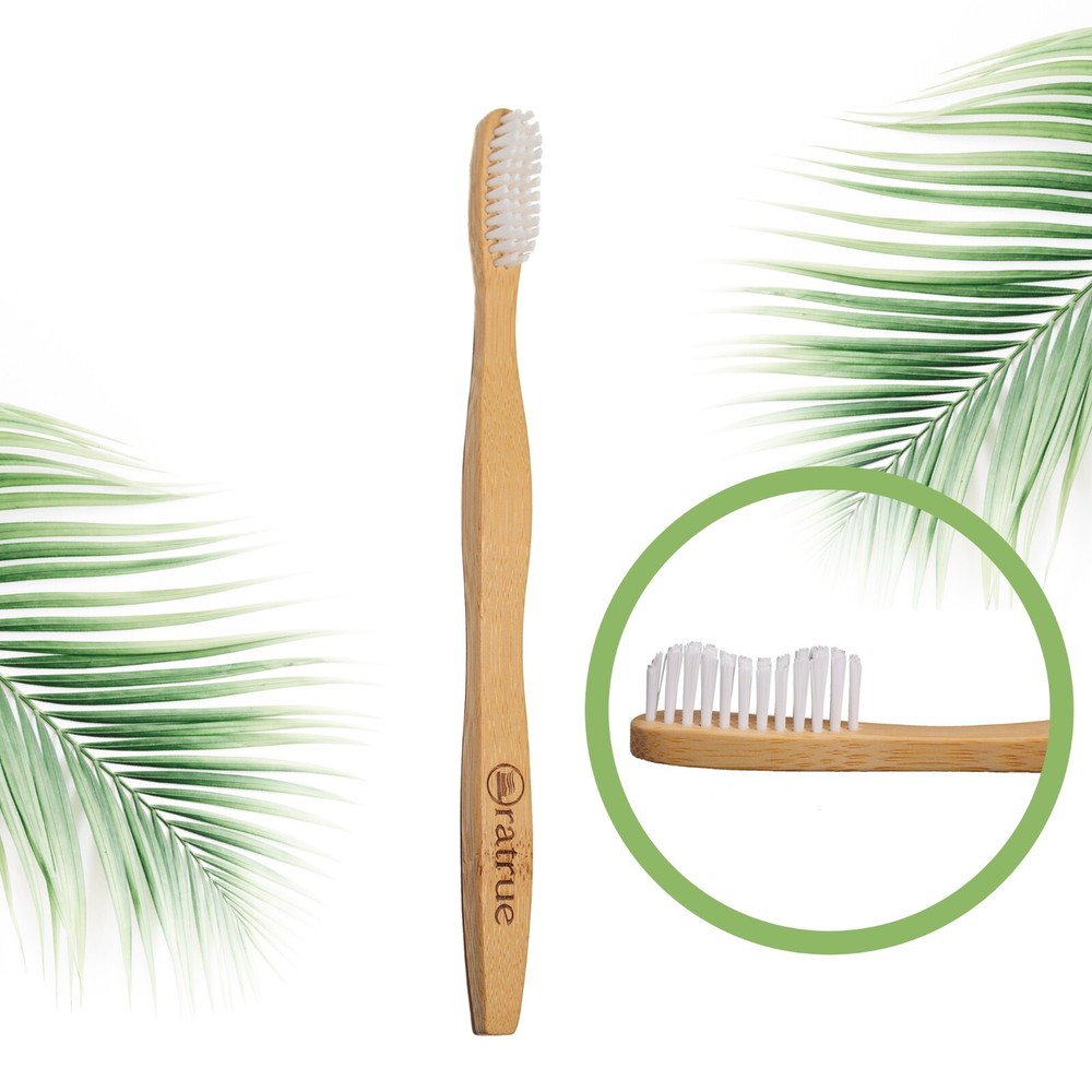 Bamboo Holder And FREE Toothbrush