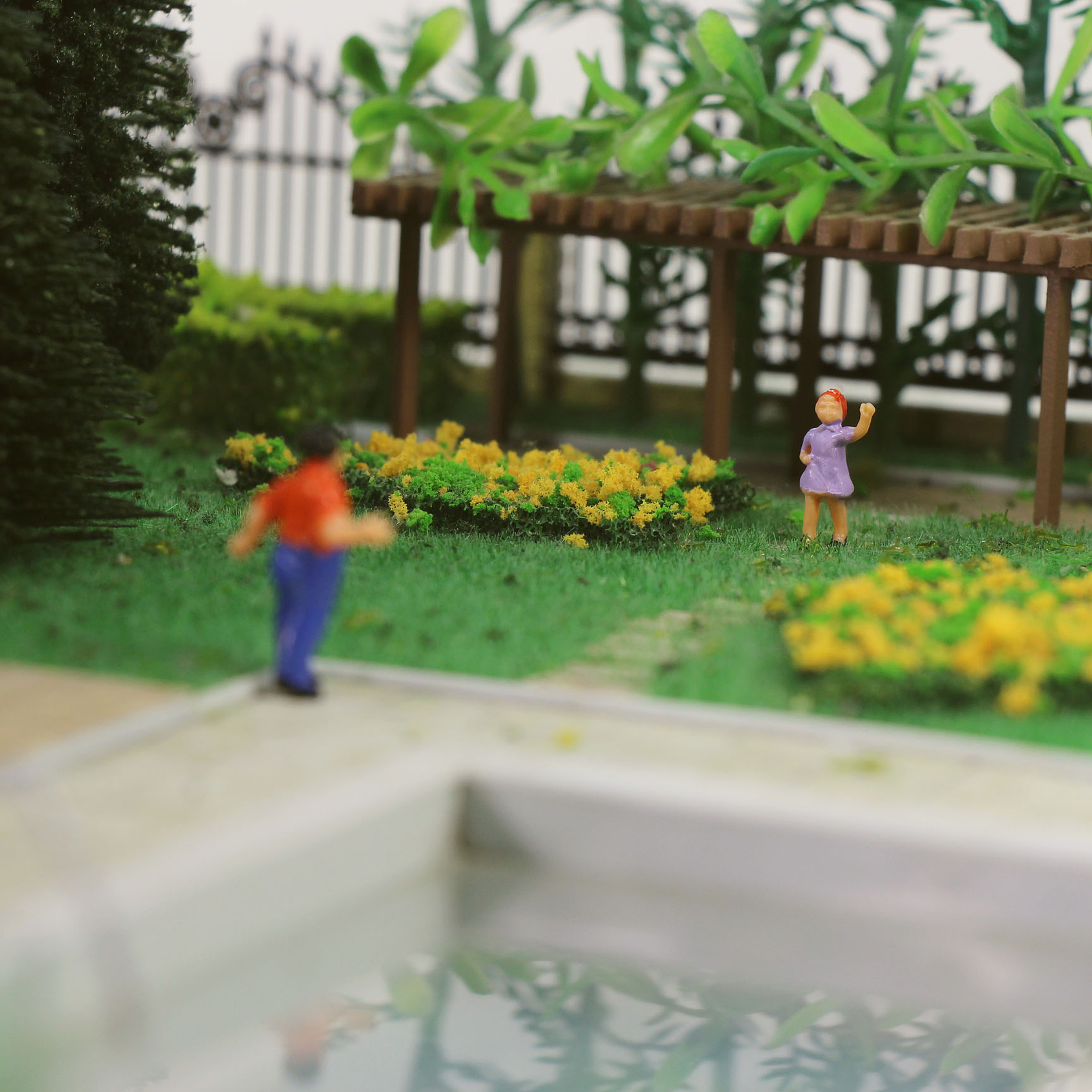 P100W 100pcs Model Trains 1:87 Painted Figures HO Scale Passengers People