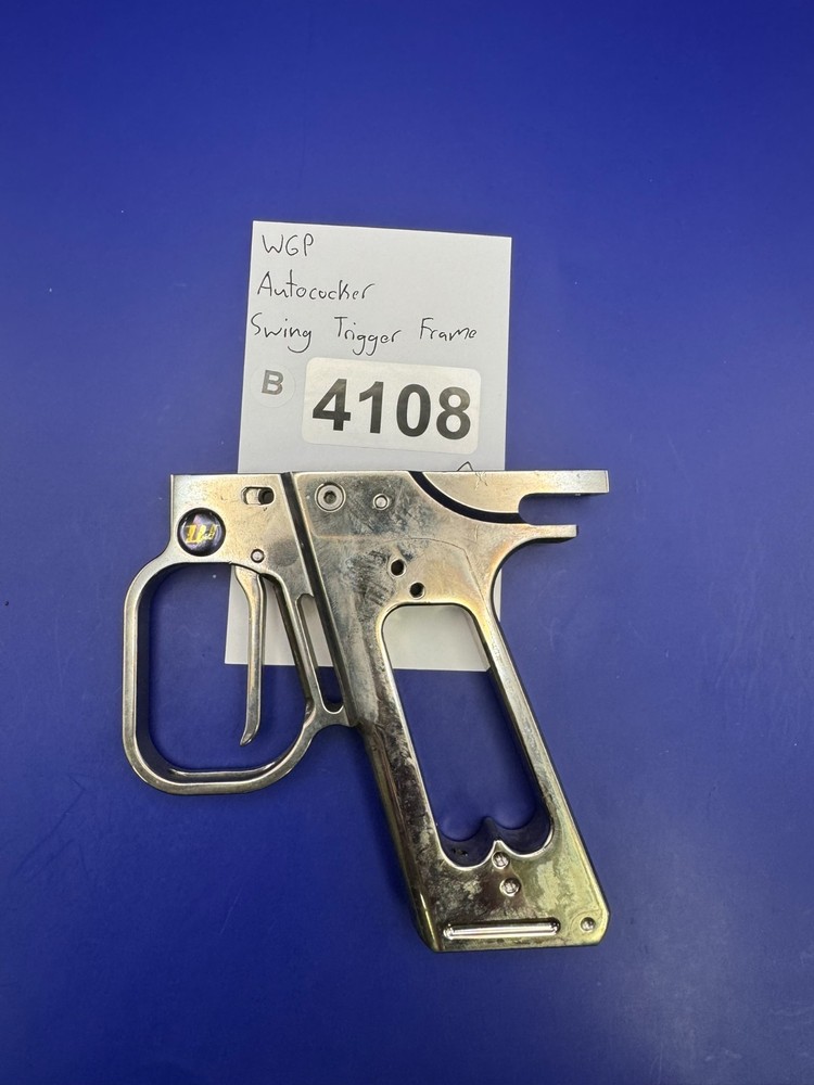 WGP Autococker Swing Trigger Paintball Marker Frame-Silver