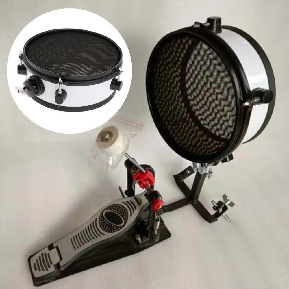 Drum Practice 10" Silent Rhythm Volume Drum Mute for Present Home Beginner