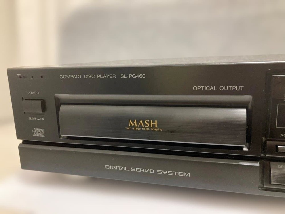 Technics SL-PG460 CD Player MASH with remote control Vintage Audio JDM Tested