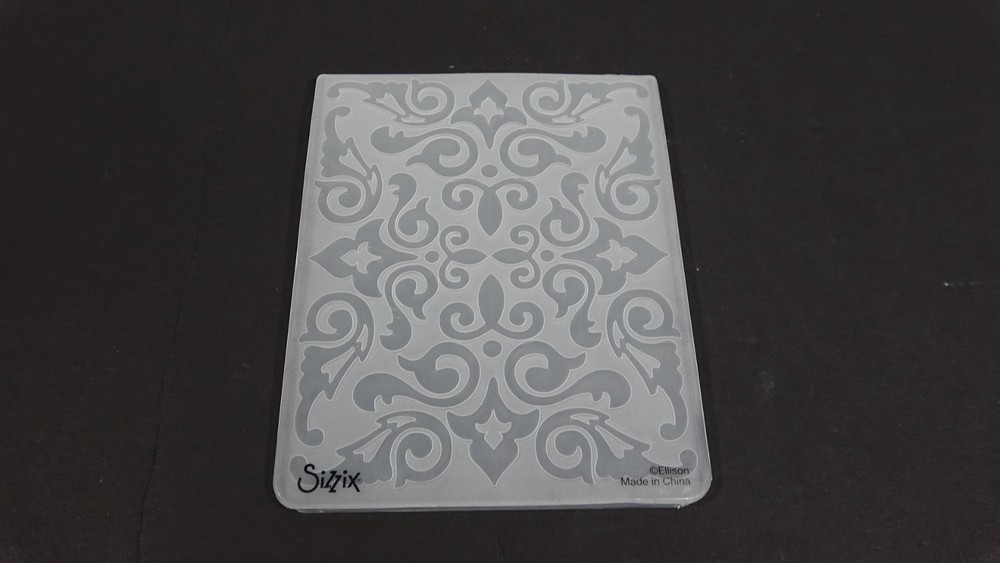 Sizzix Embossing Folder Baroque Pattern