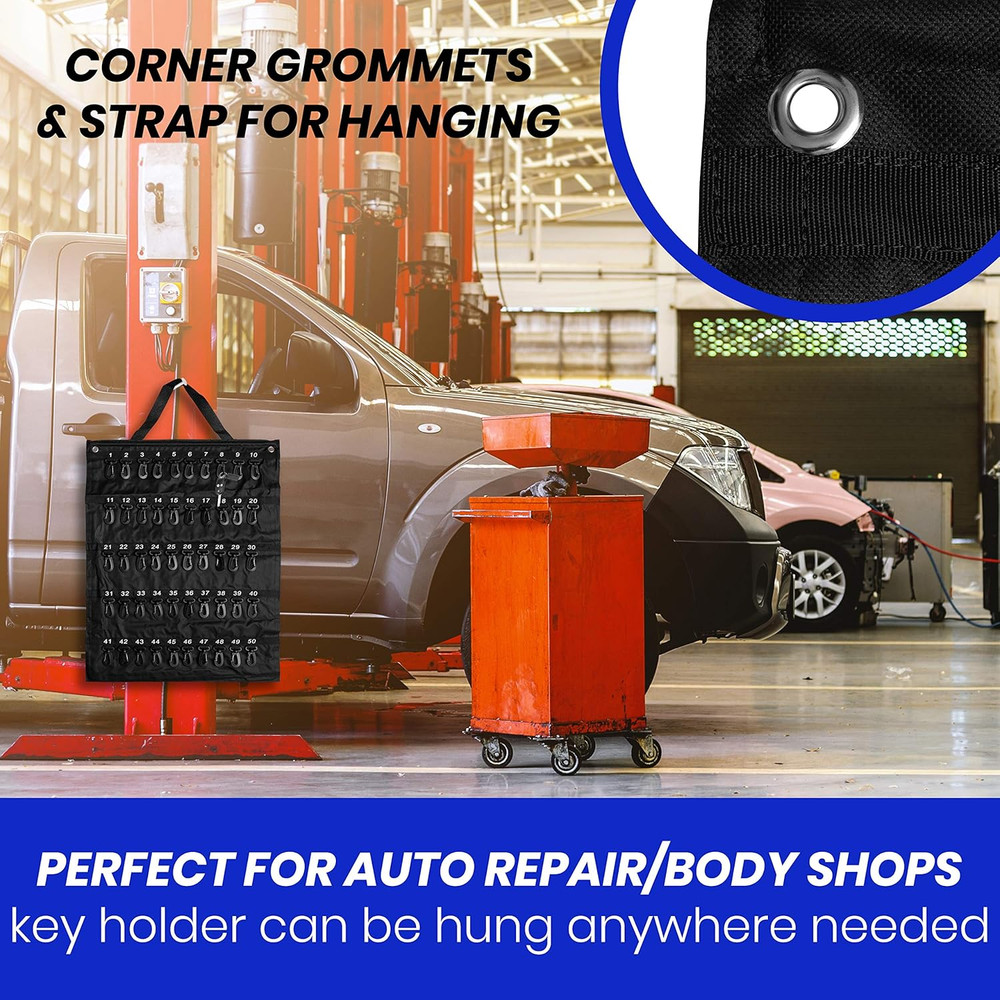 Rollable Key Case Roll Up Key Organizer Roll Up Key Case Flexible Durable