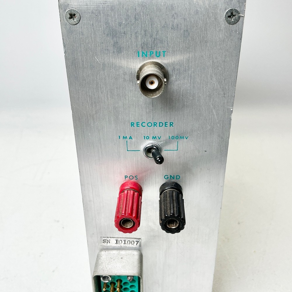 Tested Mech-Tronics Nuclear 775 Linear-Log Ratemeter NIM Module SN 101007