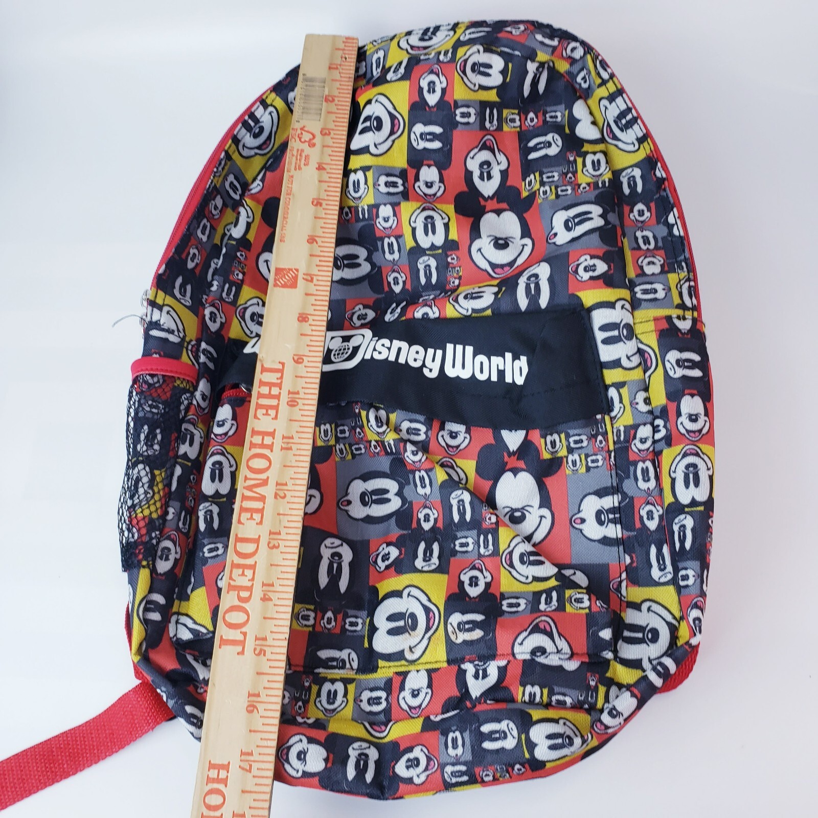 Authentic Walt Disney World Parks All Over Mickey Mouse Backpack Bag