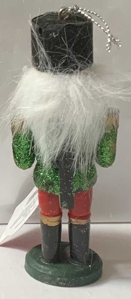 Holiday Time Nutcracker Green Solider