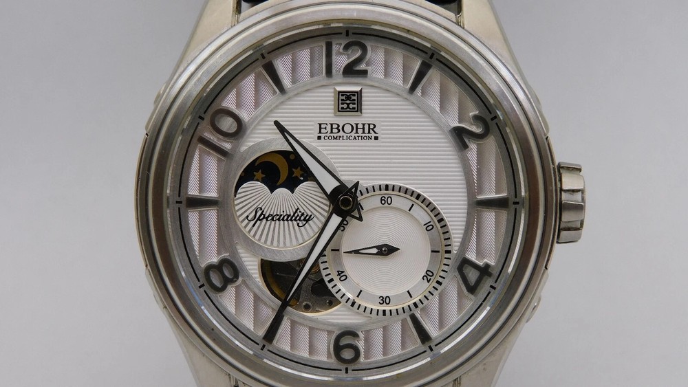 EBHOR COMPLICATION SPECIALTY Automatic Watch Working. CMA7