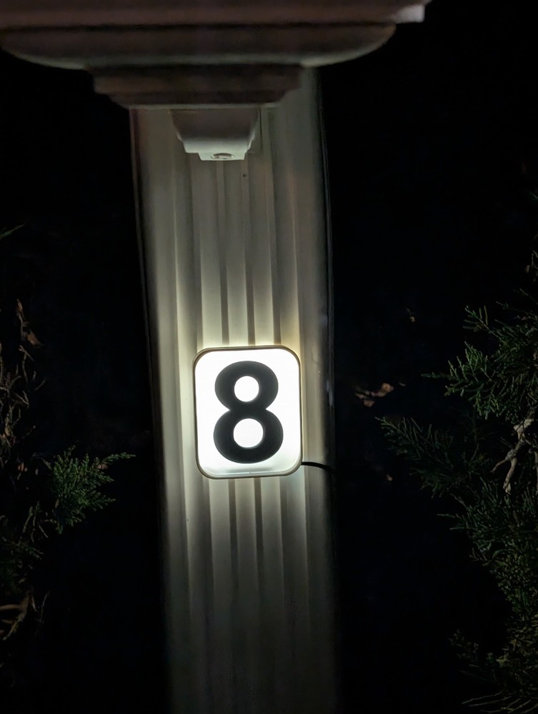Solar Mailbox Numbers