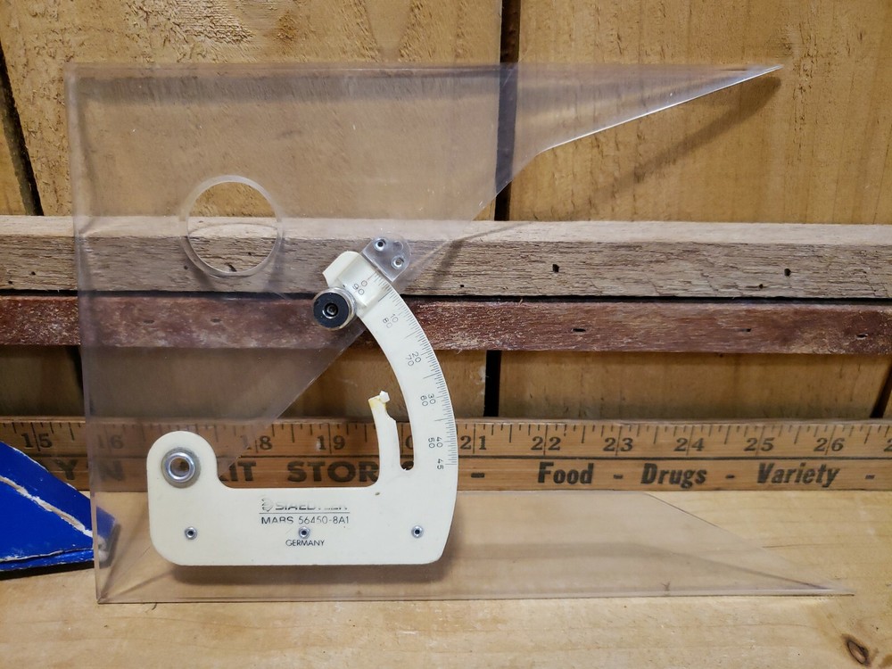 Vintage Staedtler Mars Adjustable Set Square Engineering 564 50-8A1