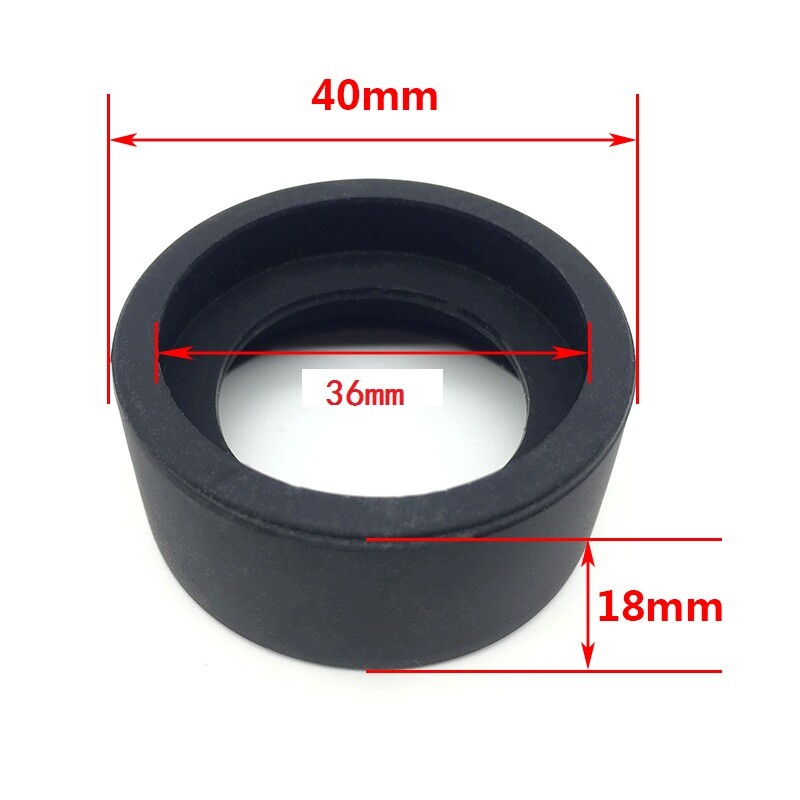 36mm Rubber Binoculars Eye Cups Eye Guard Eye Shield for Microscope Telescope