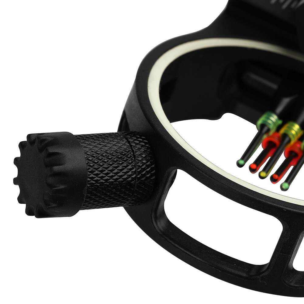 Archery Compound Bow Sight Light Led 3/8"-32 thread Adjustable 3 Levels Shooting