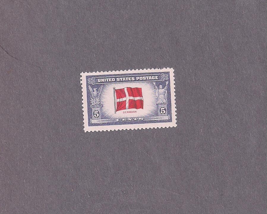 #920 Overrun Countries Denmark mint NHOG